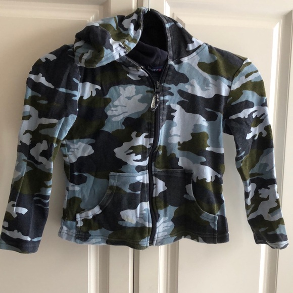 Vintage Limited 🌸 Too Camo hooded zipped jacket - Picture 1 of 14